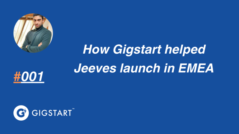 How Gigstart helped Jeeves launch in EMEA