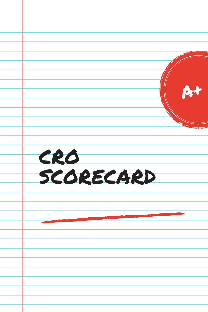 CRO Scorecard