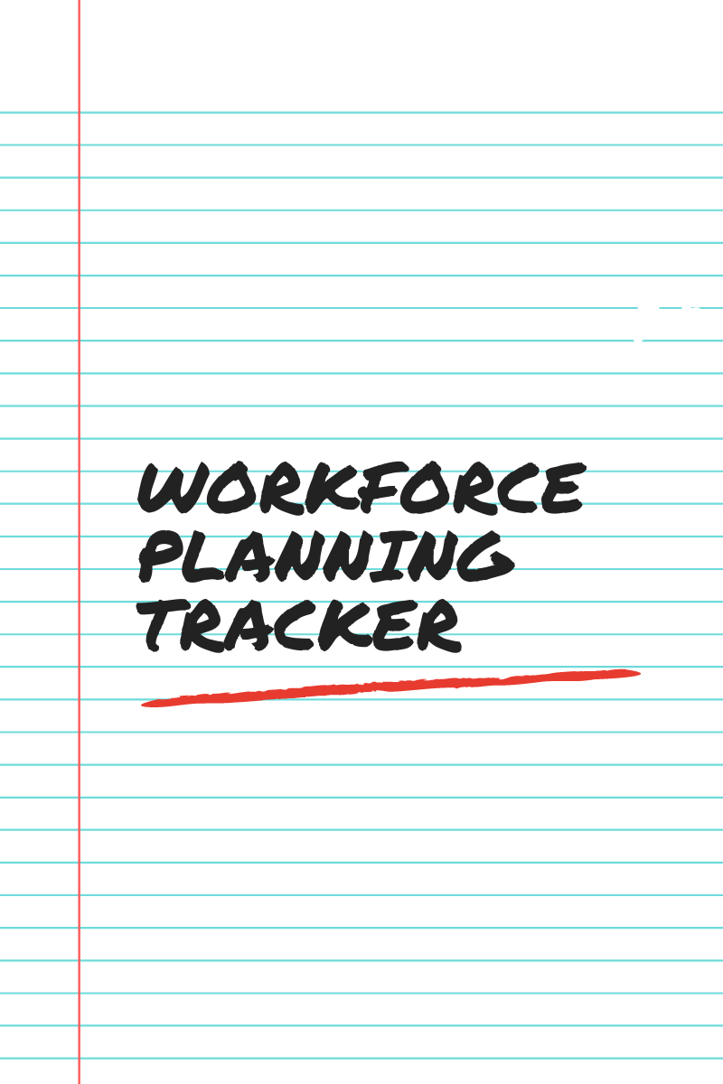 workforce planning tracker